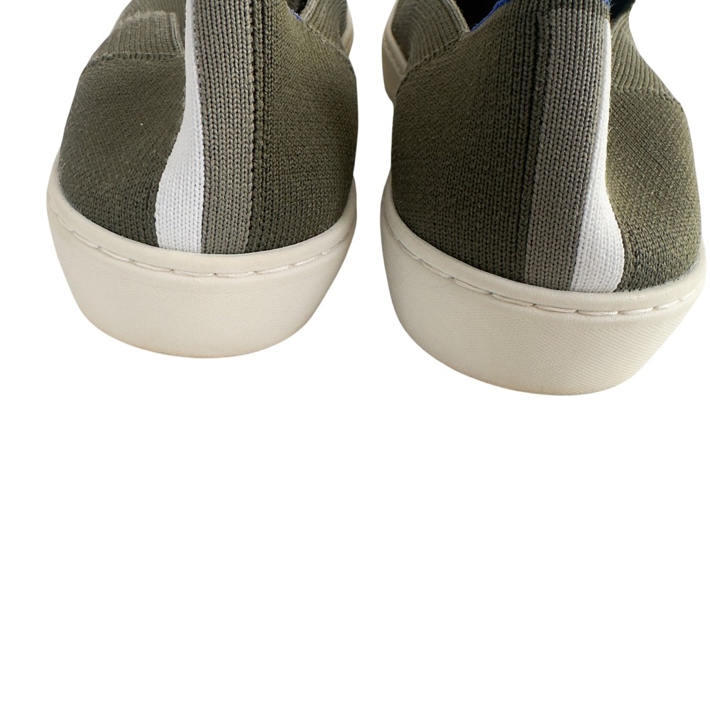 Rothy's Olive Green Knit Slip-On Sneakers Size‎ 8 - Picture 6 of 6